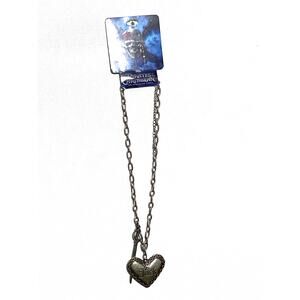 Pirates Of The Caribbean Jack Heart Key Necklace Hot Topic Stranger Tides NWT
